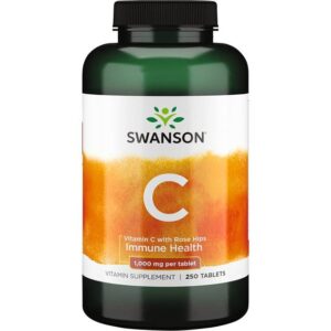 Swanson C-Vitamin Med Hyben 1000 mg Set of 250