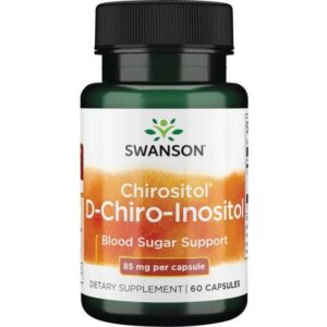 Swanson D-Chiro-Inositol 85mg Set of 60 Kapsler 60 stk