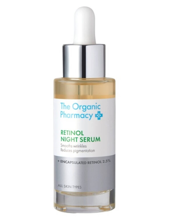 The Organic Pharmacy Retinol Night Serum, 30ml.