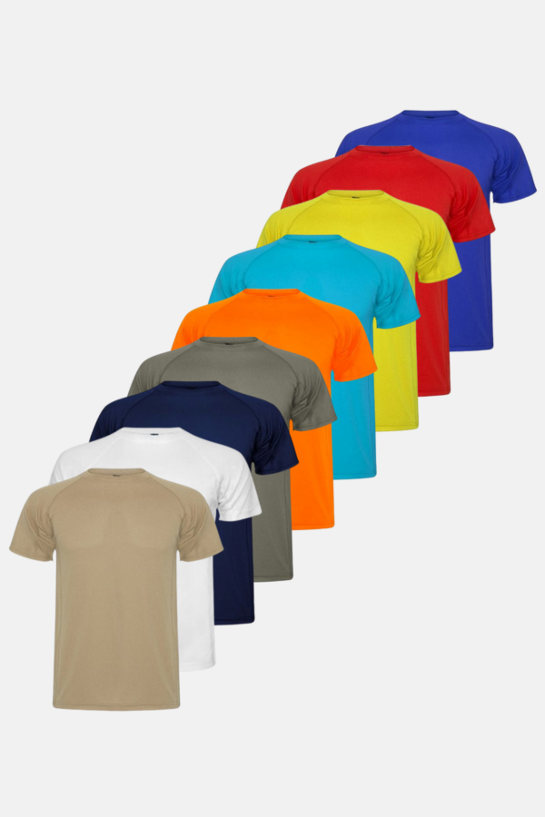 Trænings T-shirt - Pakketilbud (9 stk.) - Herre - Default Title - TeeShoppen