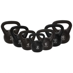 Tunturi PVC Kettlebells