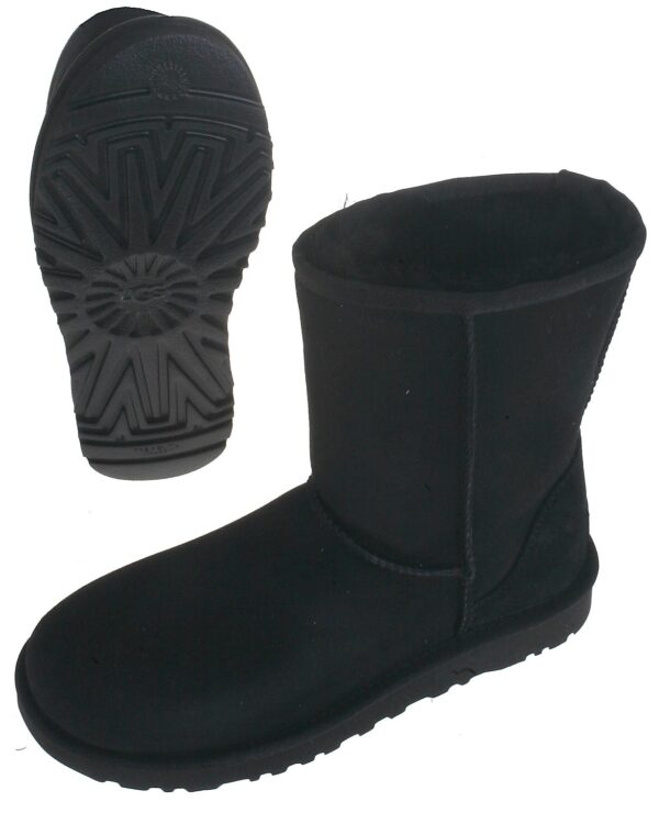 UGG støvler, sort, Classic short ll - 36+ - 36