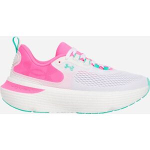 Under Armour Infinite Elite 2 Women's Running Shoes - White/Aero Pink/Comet Green