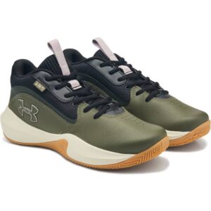 Under Armour UA Lockdown Basketball Shoes Green 10/11.5