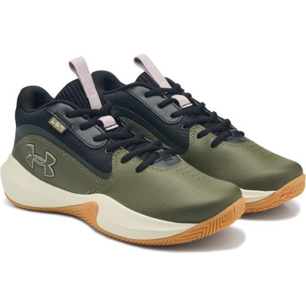 Under Armour UA Lockdown Basketball Shoes Green 10/11.5