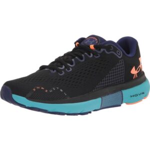 Under Armour Under Armour Men's HOVR Infinite Running Shoe, 005 Black/Blue Surf/Orange Blast