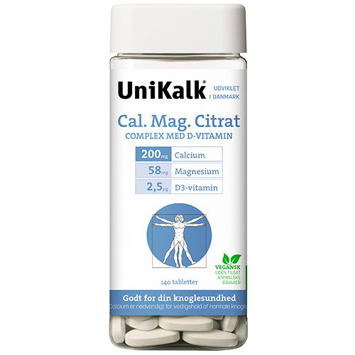 UniKalk Cal. Mag. Citrat (140 tabl)