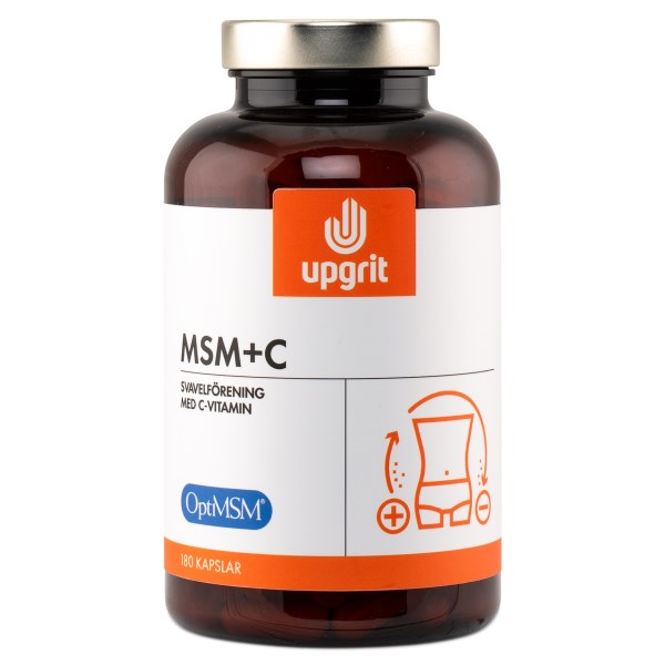 Upgrit MSM + C, 180 kapsler