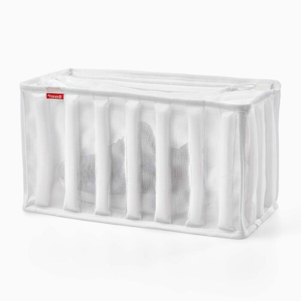 Vaskepose til sko - Hvid - 34cm x 19cm x16cm - Alicia