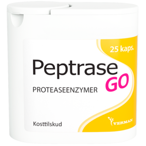 Verman Peptrase GO (25 kaps)