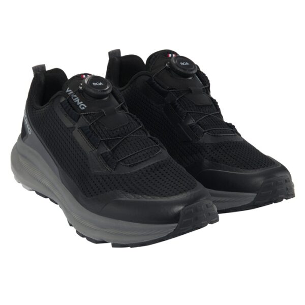 Viking Motion Low BOA Herre / Mænd, black/charcoal-43 - Vandresko