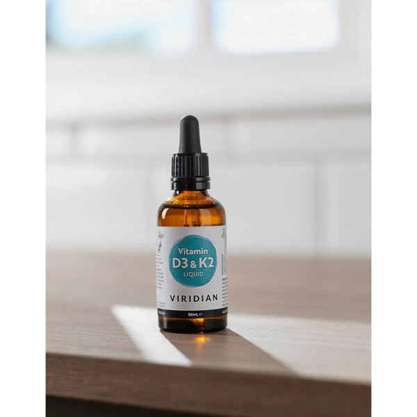 Viridian Nutrition Viridian Vitamin D3 and K2 Liquid 50ml