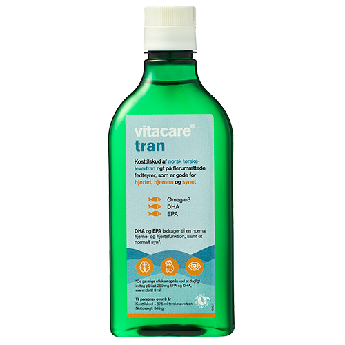 VitaCare Levertran Uden Citrus (375 ml)