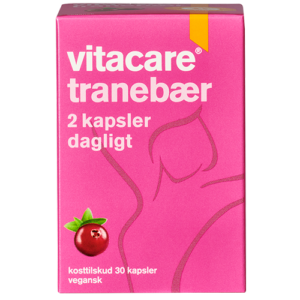 VitaCare Tranebær 250 mg (30 kapsler)