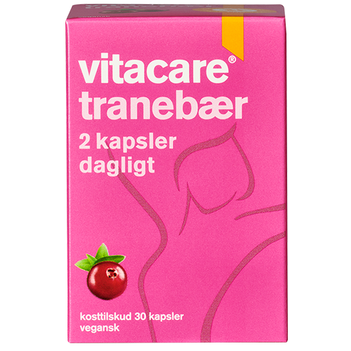VitaCare Tranebær 250 mg (30 kapsler)