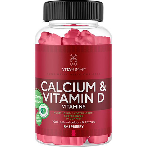 VitaYummy Calcium + D Vitamin Gummies (60 stk)