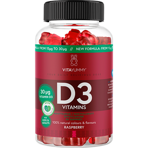 VitaYummy D3 Vitamin Gummies (60 stk)