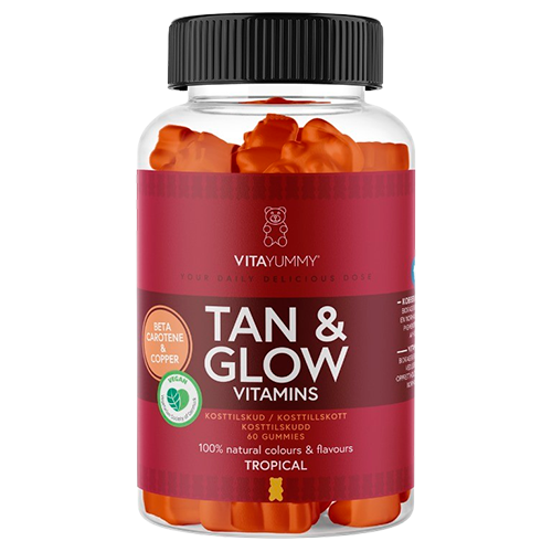 VitaYummy Tan & Glow Tropical (60 stk)