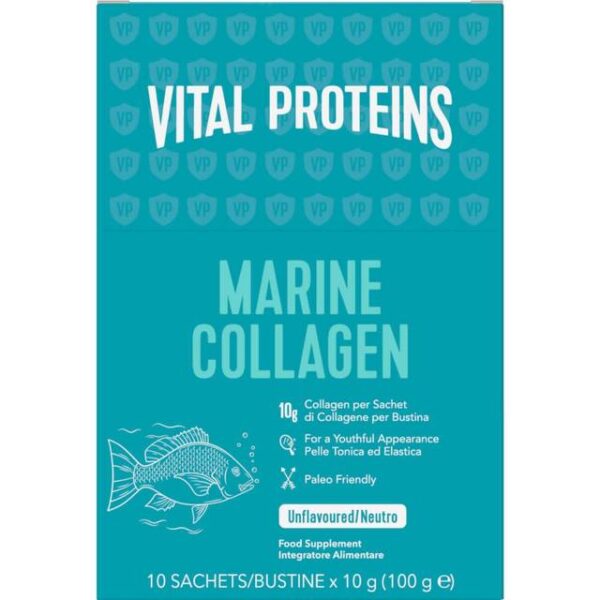 Vital Proteins Marint Kollagen Ikke-Flavet 10 x 10g