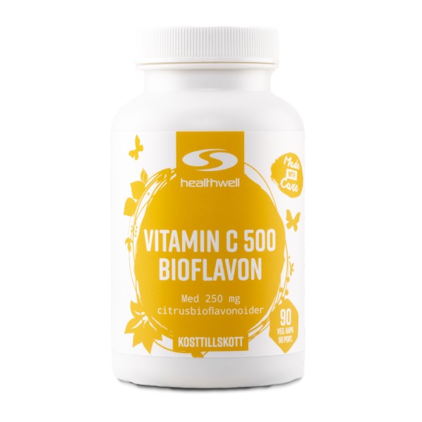 Vitamin C Bioflavon, 90 kapsler