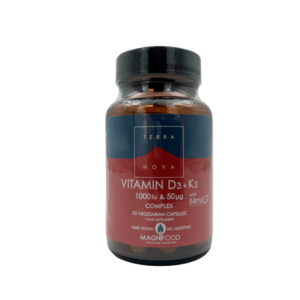 Vitamin D3+K2 Vitamin 1000 iu & 50ug Complex (50 kaps)