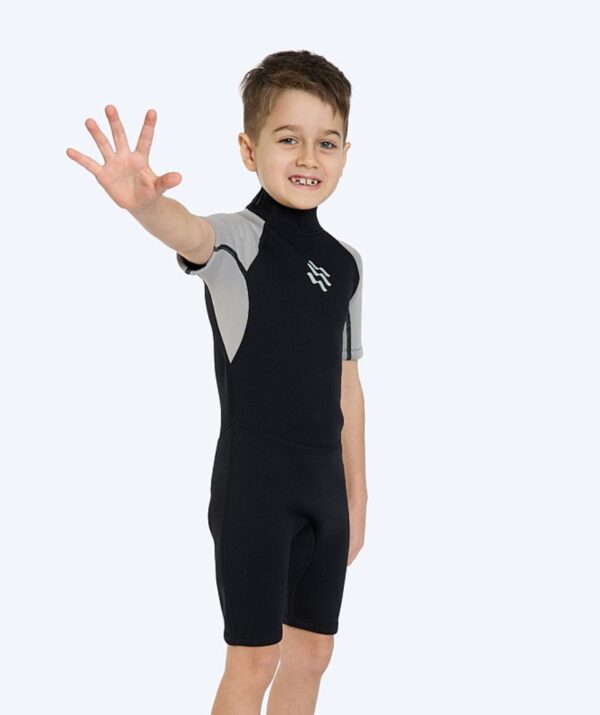 Watery våddragt til børn - Duncan (3mm) - Sort - Våddragt til paddleboard/SUP