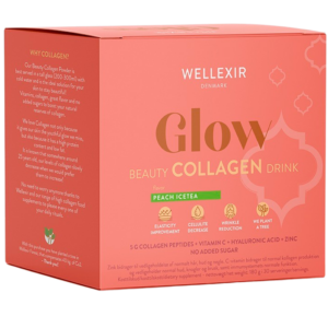 Wellexir Glow Beauty Drink - Peach Ice Tea (30 breve)
