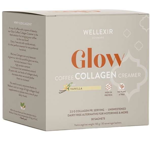 Wellexir Glow Coffee Creamer Vanilla (30 breve)