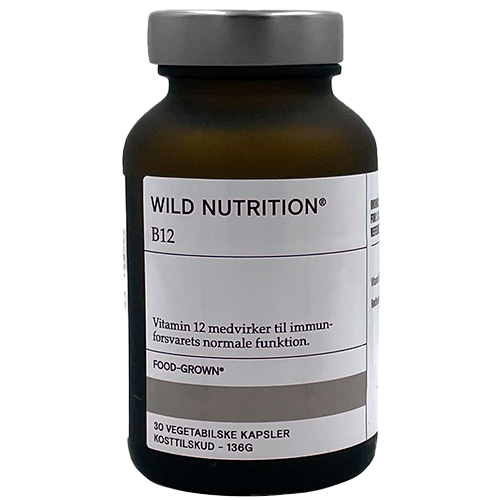 Wild Nutrition Food-Grown Vitamin B12 Plus (30 kaps)