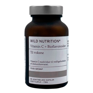 Wild Nutrition Food-Grown Vitamin C & Bioflavonoids (60 kaps)