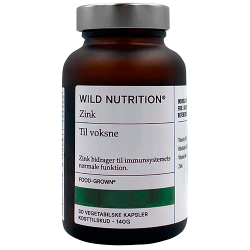 Wild Nutrition Food-Grown Zink (30 kaps)