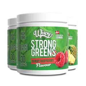 Wispy Strong Greens (300g) - Grøn powerblanding med 9 superfoods | Sundt kosttilskud