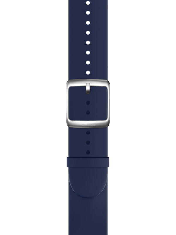 Withings Premium Sport Wristband 20mm Night Blue & Silver