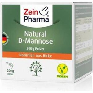 Zein Pharma Natural D-Mannose Powder, Variationer 200g