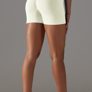 ZenCurve scrunch shorts Ivory - Small / Ivory