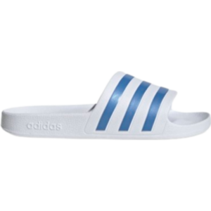 adidas Adilette Aqua - Cloud White/Blue Fusion Met