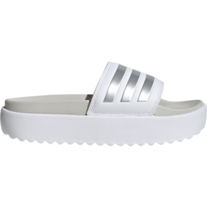 adidas Adilette Platform - Cloud White/Zero Metalic/Grey One