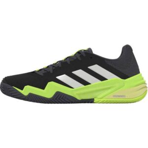 adidas Barricade 13 Clay Tennis Sko - Core Black/Zero Metalic/Lucid Lemon