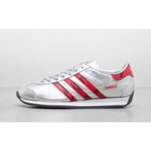 adidas Country Japan Sko - Silver Metallic/Better Scarlet