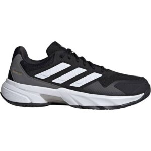 adidas CourtJam Control 3 Clay Tennis Sko - Core Black/Cloud White/Grey Four