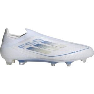 adidas F50 Elite Laceless FG - Cloud White/Pearl Met.