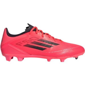 adidas F50 League FG/MG - Turbo/Aurora Black/Platinum Metallic
