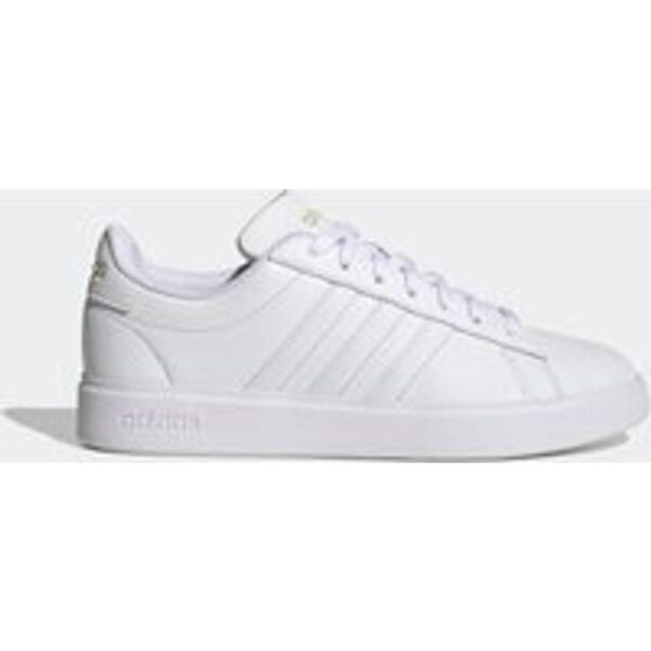 adidas Grand Court Cloudfoam Lifestyle Court Comfort sko Cloud White Cloud White Gold Metallic
