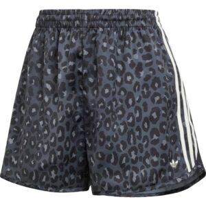 adidas Løbeshorts Med Leopardprint I Satin - Multifarvet