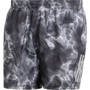 adidas Løbeshorts Own The Run AOP Sort/Hvid/Grå