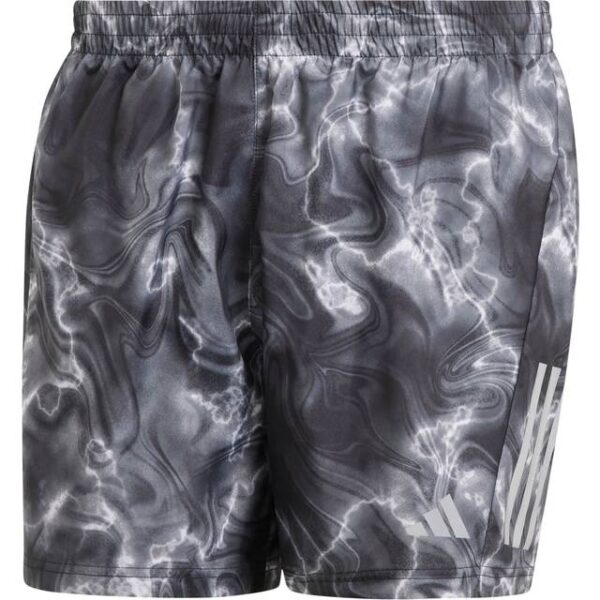 adidas Løbeshorts Own The Run AOP Sort/Hvid/Grå