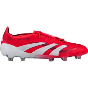 adidas Predator Elite Firm Ground Football Boots - Rød/Hvid/Sort