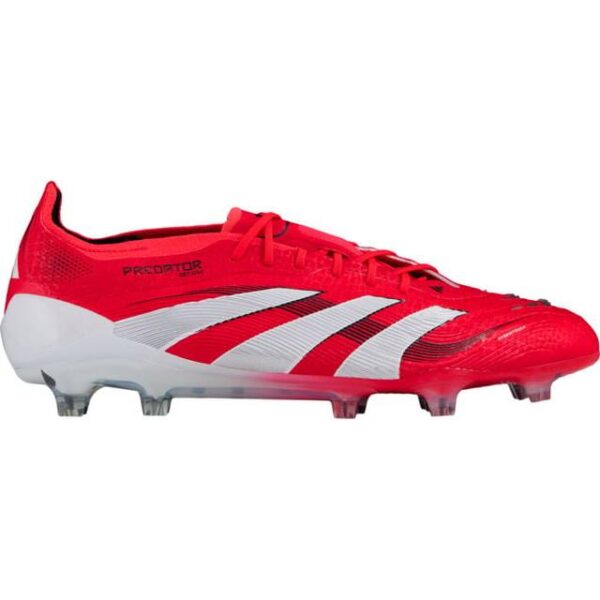 adidas Predator Elite Firm Ground Football Boots - Rød/Hvid/Sort