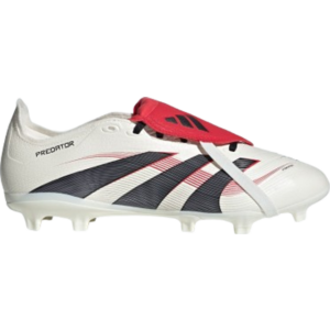 adidas Predator League Fold-Over Tongue Firm - Off White/Core Black/Pure Ruby