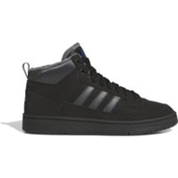 adidas Rapid Court Mid Winterized Sko - Core Black/Grey Six/Bright Royal